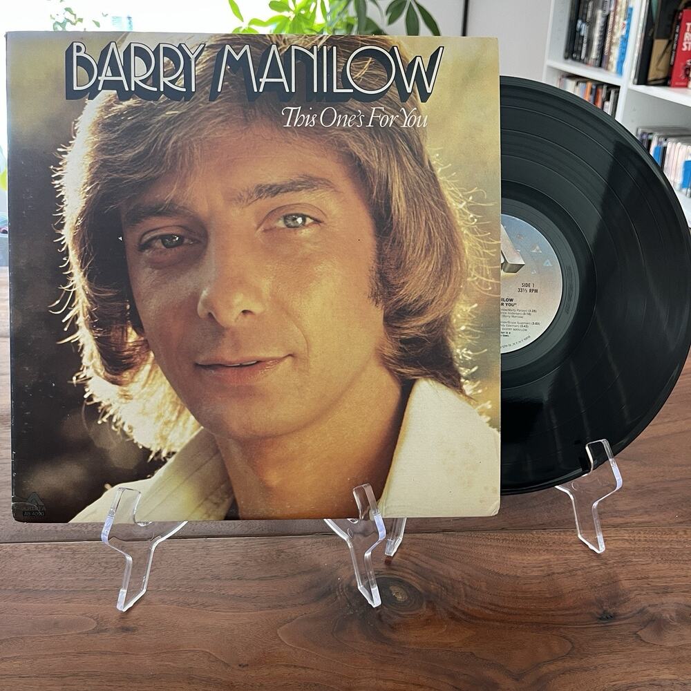 Barry Manilow This One's for You Vinyl LP 1976 Arista AB 4090